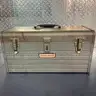 Lot of 5 Metal tool Boxes