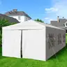 FREE SHIPPING - 10x30 Outdoor Canopy Tent Gazebo Party Wedding BBQ Events w 8 Side Removable Walls, Waterproof Canopies,