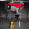 FREE SHIPPING: Electric Hoist w Remote Control, 440 lbs Material Handling Tool, 110V Electric Hoist w14ft Remote Control