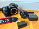 Canon EOS 7D DSLR 18MP + 50mm f/1.8 Lens &#x2013; Excellent Condition &#x2013; Low Shutter Count &#x2013; Works Great &#x2013; Ships for $25