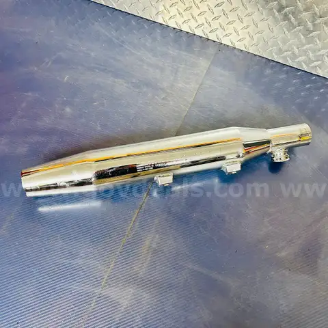 Harley-Davidson Exhaust Muffler 64842-04 Chrome Pipe OEM