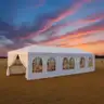 FREE SHIPPING - NEW 10x30 Outdoor Canopy Tent Gazebo Party Wedding Events w 8 Side Removable Walls, Waterproof Canopies,