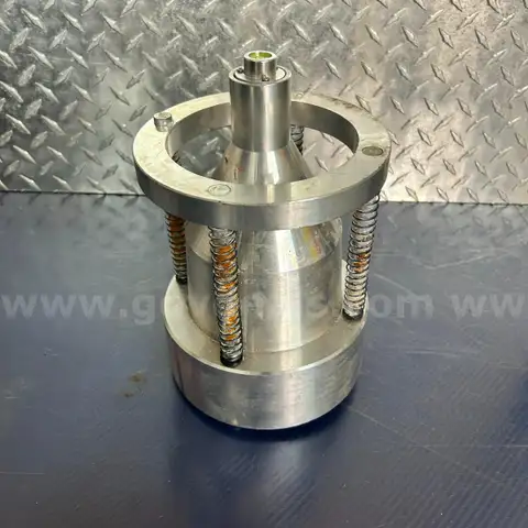 Heavy Duty Machined Spring-Loaded Leveling Fixture with Bubble Vial &#x2013; Industrial Tooling &#x2013; Free Shipping