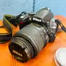 FREE SHIPPING - Nikon D3000 DSLR Camera w/ 18-55mm VR Lens, Strap &#x26; Filters &#x2013; Works Great