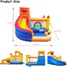 FREE SHIPPING - NEW - Inflatable Bounce House Water Slide &#x2013; Backyard Water Park for Kids with Slide, Pool