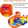 FREE SHIPPING - NEW - Inflatable Bounce House Water Slide &#x2013; Backyard Water Park for Kids with Slide, Pool