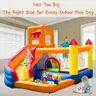 FREE SHIPPING - NEW - Inflatable Bounce House Water Slide &#x2013; Backyard Water Park for Kids with Slide, Pool