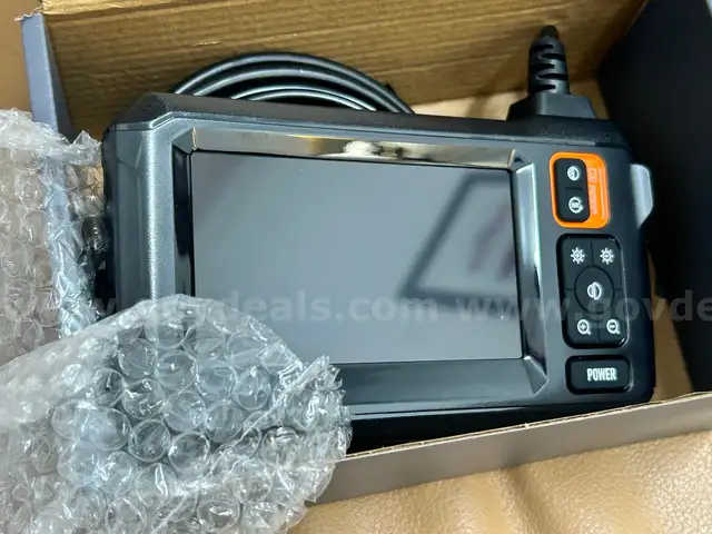 FREE SHIPPING Endoscope Camera with Light, Inspection Borescope Camera with 4.3&#x22; IPS Screen, 1920P HD with 8 LED Lights,