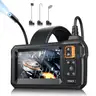 FREE SHIPPING Endoscope Camera with Light, Inspection Borescope Camera with 4.3&#x22; IPS Screen, 1920P HD with 8 LED Lights,