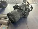 FREE SHIPPING - Nikon D80 DSLR Camera Bundle &#x2013; 18-135mm Lens, 2 Nikon Batteries, Strap &#x26; Bag