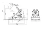 FREE SHIPPING IN USA NEW 2025 Mini Skid Steer Loader &#x2013; Tracked, 13.5HP EPA Gas Engine &#x2013; BRAND NEW