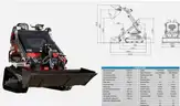 FREE SHIPPING IN USA NEW 2025 Mini Skid Steer Loader &#x2013; Tracked, 13.5HP EPA Gas Engine &#x2013; BRAND NEW NEVER