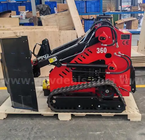 FREE SHIPPING IN USA NEW 2025 Mini Skid Steer Loader &#x2013; Tracked, 13.5HP EPA Gas Engine &#x2013; BRAND NEW