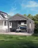 FREE SHIPPING - NEW - 10 &#xD7; 20 &#xD7; 11 ft Portable Garage Carport Canopy STEEL FRAME w Sidewalls and Doors