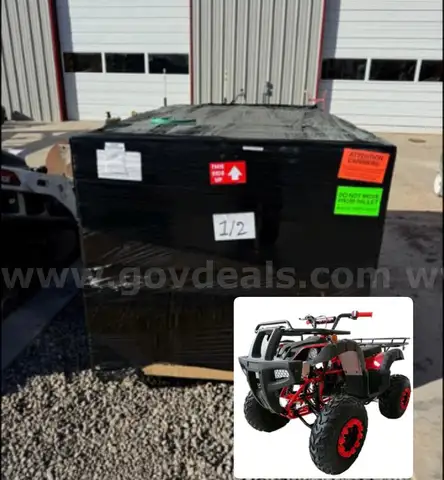 FREE SHIPPING - NEW 2025 - Four Wheeler 200cc - Red - Free Shipping in USA