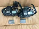 FREE SHIPPING - Nikon DSLR Bodies W Batteries Unknown Condition