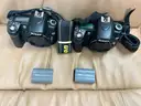 FREE SHIPPING - Nikon DSLR Bodies W Batteries Unknown Condition