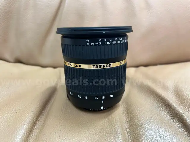 FREE SHIPPING - Nikon Tamron SP AF 10-24mm f/3.5-4.5 Di II ultra-wide angle zoom lens Excellent Condition &#x2013; Lightly Used