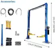 Free Shipping - Brand New 11000lbs 2 Post Car Lift Auto Truck Hoist Two/2 Post Lift Auto Lifts for Home Garage Shop