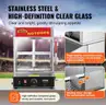 Ships Free in USA - Brand New Hot Dog Steamer 28.5QT – 2-Tier Stainless Steel Hot Dog & Bun Warmer