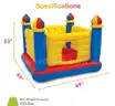 Free Shipping - New In Box Inflatable Castle Bounce House for Kids Ages 3-6 - Large Blow-Up Indoor Outdoor Bouncer