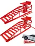 SHIPS FOR FREE 2 Pack Hydraulic Car Ramps, 11050LBS 5T Car Ramp High Lift 9&#x22;-14.2&#x22;, Heavy Duty