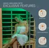 Factory Sealed &#x2013; FREE Shipping - 2-Person Infrared Sauna with Red Light &#x26; Chromotherapy &#x2013; Wood and Bluetooth