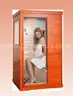 Factory Sealed &#x2013; FREE Shipping - Infrared 1-Person Home Sauna, 800W, Okoume Wood, LED, Speakers, Glass Door
