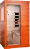 Factory Sealed &#x2013; FREE Shipping - Infrared 1-Person Home Sauna, 800W, Okoume Wood, LED, Speakers, Glass Door
