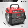 FREE SHIPPING &#x2013; NEW 1200-Watt Portable Generator, Super Quiet, 37lb Lightweight, 5hr Runtime, 120V/12V