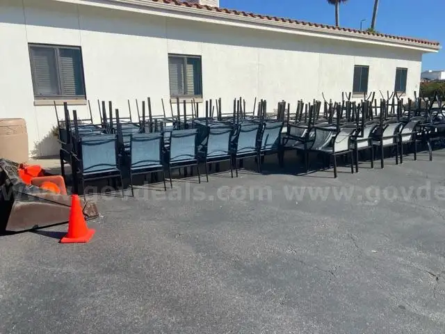 Lot of Outdoor Lounge Furniture