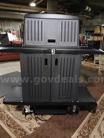 Lot of 2 Used Hotel Housekeeping Carts