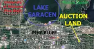 CLEARED LAND NEAR DOWNTOWN! LAKE! CASINO! SCHOOLS! RIVER! PARKS! GOLF! In Beautiful BOOMTOWN Pine Bluff, AR! NO RESERVE!