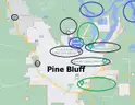 LAND NEAR THE LAKE! SCHOOLS! RIVER! PARKS! CASINO! In Beautiful BOOMTOWN Pine Bluff, AR! NO RESERVE!