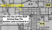 GREAT AUCTION LAND NEAR The LAKE! SCHOOLS! RIVER! PARKS! CASINO! In BOOMTOWN Pine Bluff, AR! NO RESERVE!