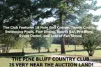 BEST BUILDING LOT IN PINE BLUFF, AR! 317 Country Club Lane - Partly Cleared Lot Near Golf, Hospital, Schools, Lake!