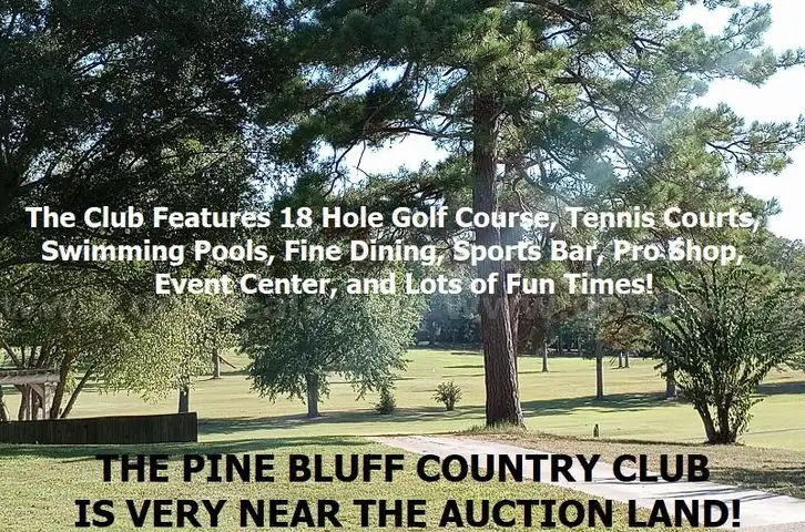 BEST BUILDING LOT IN PINE BLUFF, AR! 317 Country Club Lane - Partly Cleared Lot Near Golf, Hospital, Schools, Lake!