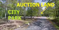 WALK TO THE PARK!  Partly Cleared LAND! Near LAKE! SCHOOLS! RIVER! PARKS! CASINO! In BOOMTOWN Pine Bluff, AR! NO RESERVE