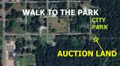 WALK TO THE PARK!  Partly Cleared LAND! Near LAKE! SCHOOLS! RIVER! PARKS! CASINO! In BOOMTOWN Pine Bluff, AR! NO RESERVE