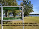WALK TO THE PARK!  Partly Cleared LAND! Near LAKE! SCHOOLS! RIVER! PARKS! CASINO! In BOOMTOWN Pine Bluff, AR! NO RESERVE
