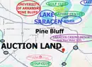 WALK TO THE PARK!  Partly Cleared LAND! Near LAKE! SCHOOLS! RIVER! PARKS! CASINO! In BOOMTOWN Pine Bluff, AR! NO RESERVE