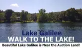 WALK TO BEAUTIFUL LAKE GALILEE! In the Ozark Mountains! NEAR LAKES! RIVER! GOLF! Parks! Schools! Businesses! NO RESERVE!