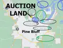 WALK TO THE LAKE &#x26; THE UNIVERSITY! Partly Cleared Level City LOT!  Nr Parks, River, Golf, in Boomtown Pine Bluff, AR! NR