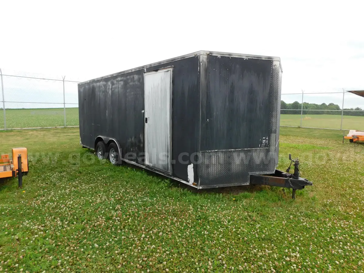 22 FOOT ENCLOSED TRAILER | AllSurplus