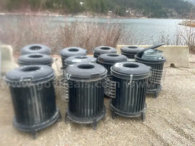 Garbage cans