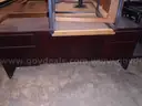 2 wood desk