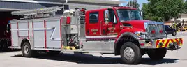 2009 Central International MaxxForce  Fire Truck