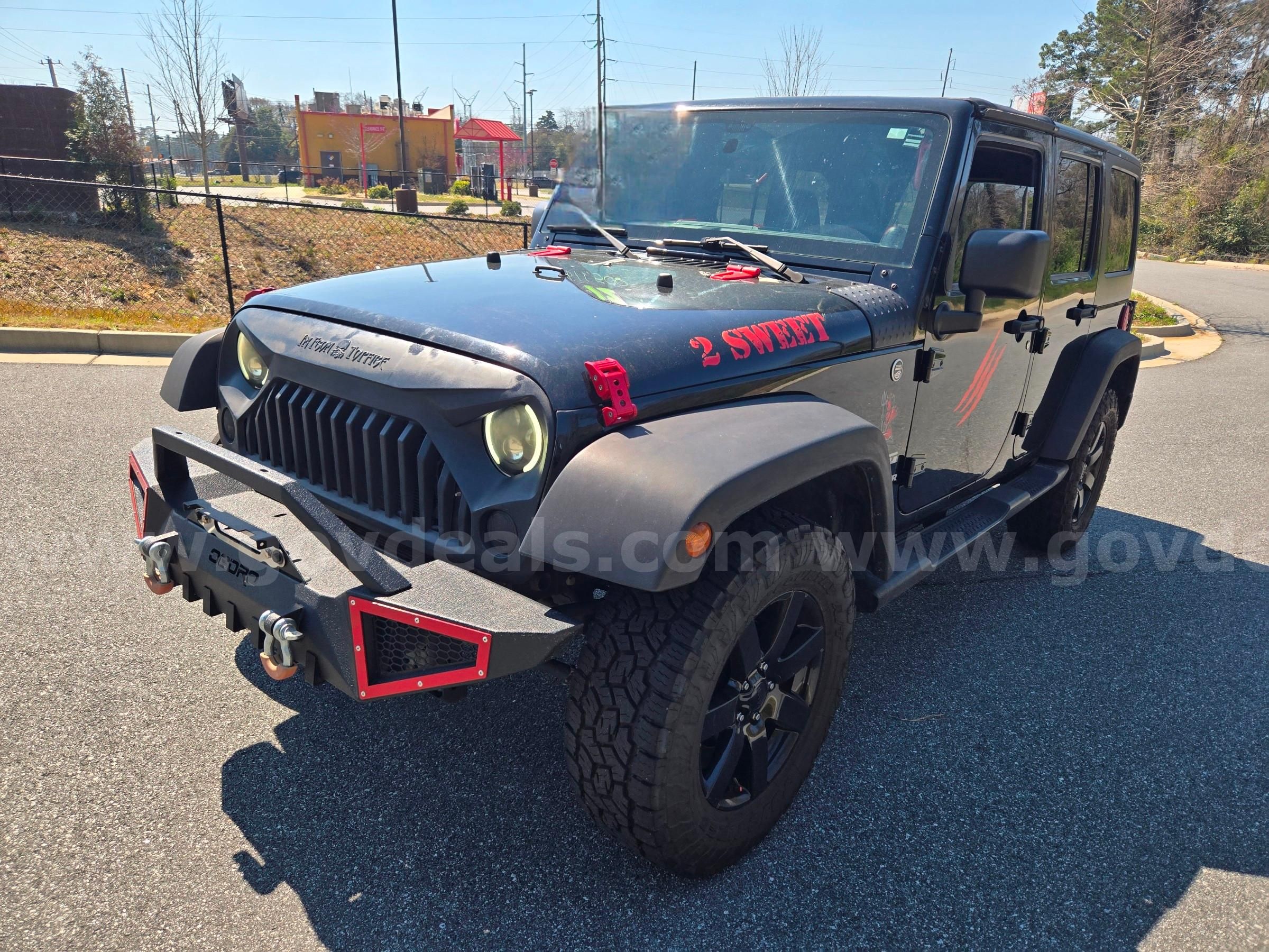 Photo of a 2012 Jeep Wrangler Unlimited Sport