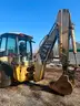 Komatsu backhoe
