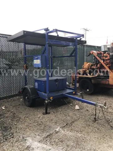 2008 PMM / Precision Solar Controls Signboard Trailer